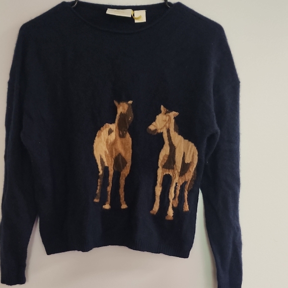 Anthropologie Sweaters - Maeve By Anthropologie Horse Sweater